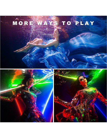 Luz de Fotografía LED RGB P120 Uyled 1350 Lúmenes 360