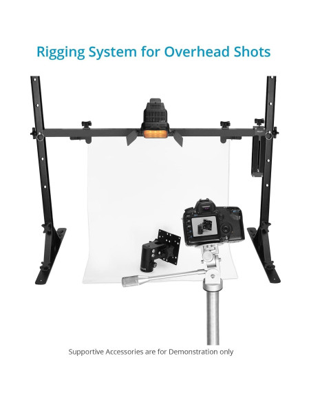 Plataforma Aérea PROAIM 88.9x22.9x20.3cm para Cámara y Luz