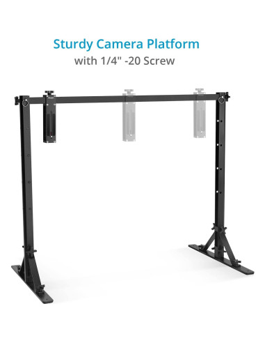 Plataforma Aérea PROAIM 88.9x22.9x20.3cm para Cámara y Luz