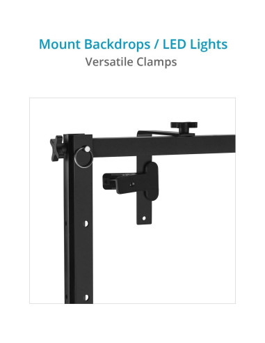 Plataforma Aérea PROAIM 88.9x22.9x20.3cm para Cámara y Luz