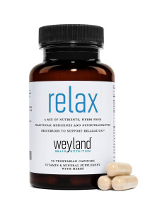 Suplemento Natural de Relajación Weyland - 30 Cápsulas Vegetarianas 2