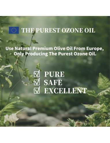 Aceite de Oliva Ozonizado PrO3 - 29.57 ml - Orgánico Natural