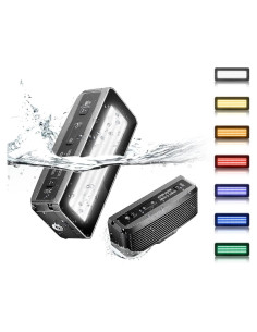 Luz de Buceo Submarina NEEWER WP12 LED IP68 10m 2600lux