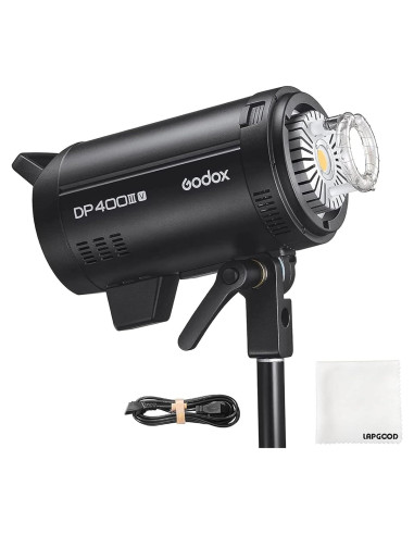 Flash de Estudio Godox DP400III-V 400Ws GN87 5600K 2.4G