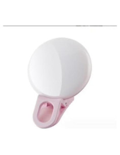 Luz de Selfie Recargable LED Shenzhen Weizhi Rosa