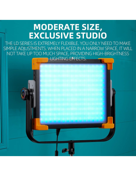 GODOX LD75R Luz de Panel RGB 2500K-8500K 14 Efectos FX GODOX LD75R Luz de Panel RGB 2500K-8500K 14 Efectos FX