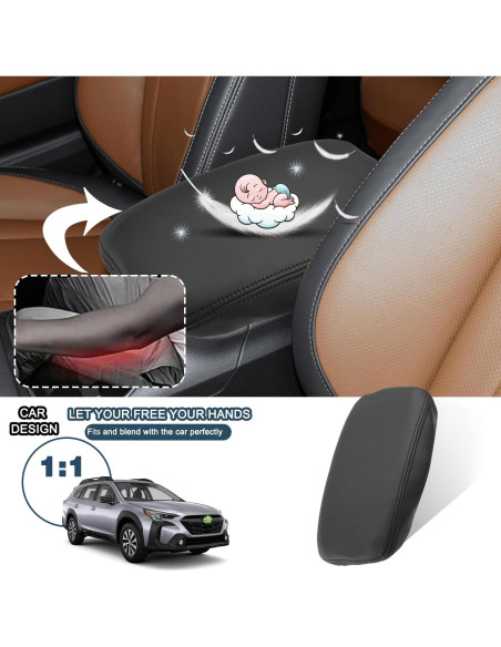 Cubierta de Reposabrazos Subaru Outback 2020-2025 - Ajuste Perfecto