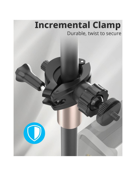 Luz de Anillo UBeesize 25.4 cm con Soporte y Control Remoto Luz de Anillo UBeesize 25.4 cm con Soporte y Control Remoto