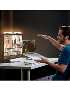 Barra de Luz para Videoconferencias Hagibis H200 - 10 Brillos 2