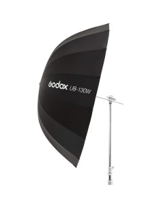 Paraguas Reflectante Parabólico Godox UB-130W 130cm con Difusor 2