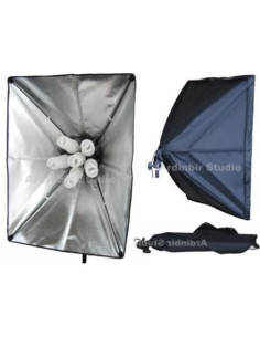 Kit de Iluminación de Video Ardinbir 3600W 5500K con Softbox 2