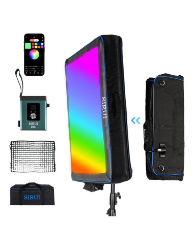 Luz de Video LED RGB SIRUI A200R 200W Control APP 2000K-10000K