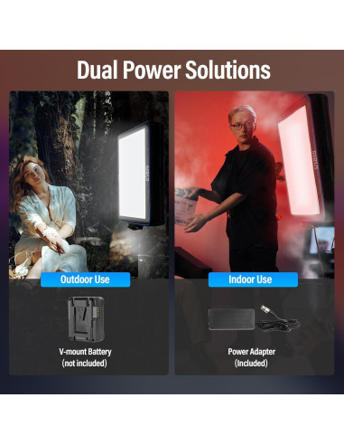 Luz de Video LED RGB SIRUI A200R 200W Control APP 2000K-10000K