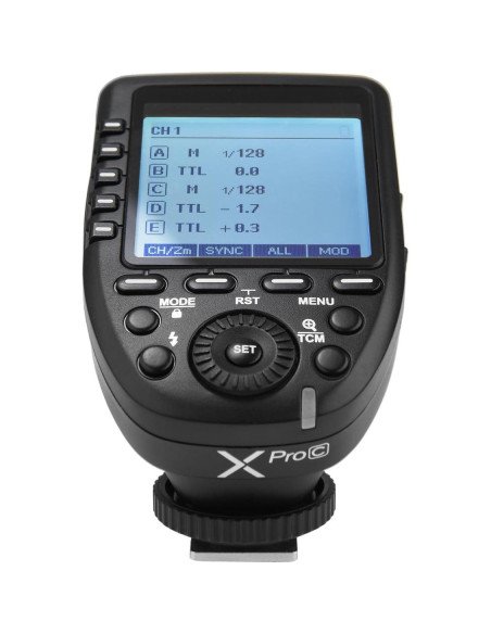 Disparador Inalámbrico Godox Xpro-C TTL para Canon 166.5g