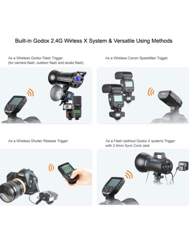 Disparador Inalámbrico Godox Xpro-C TTL para Canon 166.5g