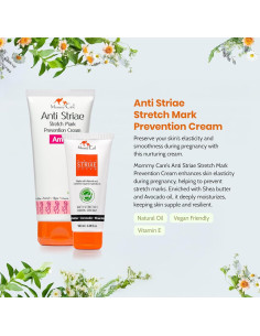 Crema Preventiva de Estrías Mommy Care 100 ml - Vegana y Hidratante 2