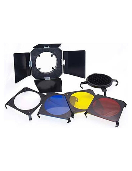 Kit Barndoor 3 en 1 SystemPro 160A para Flash Estudio
