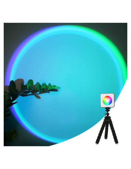 Lámpara de Proyección RGB Salipt 5W Recargable 2000mAh