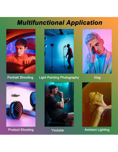 Lámpara de Proyección RGB Salipt 5W Recargable 2000mAh