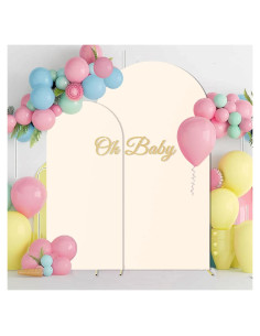 Juego de 2 Cubiertas de Arco Beige JCJ 2.2m y 1.8m con Cremallera