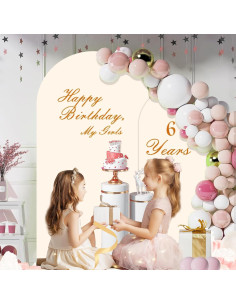 Juego de 2 Cubiertas de Arco Beige JCJ 2.2m y 1.8m con Cremallera 2