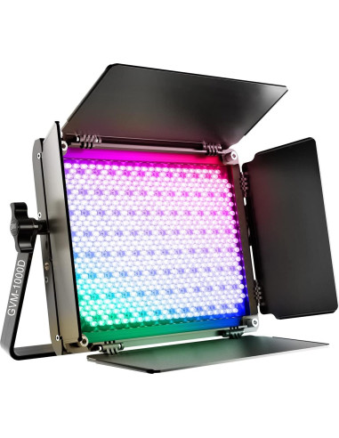 Luz de Video LED RGB GVM 800D con Control APP 40W