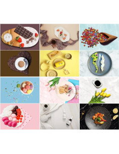 6 Fondos de Fotografía Doble Cara 87x57cm Iprotech Mármol 2