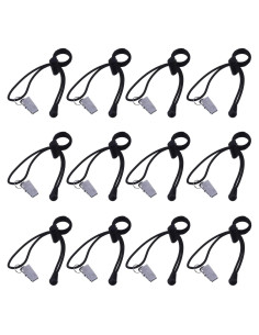 Soporte de Clips para Fondo de Estudio Mudder, 12 Piezas, Negro