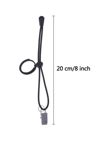 Soporte de Clips para Fondo de Estudio Mudder, 12 Piezas, Negro