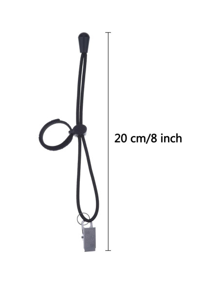 Soporte de Clips para Fondo de Estudio Mudder, 12 Piezas, Negro