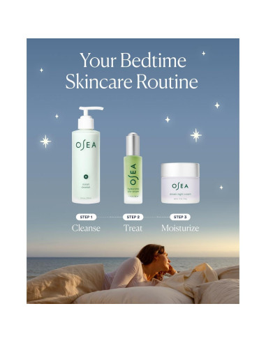 Crema Nocturna Hidratante Antienvejecimiento OSEA 230g