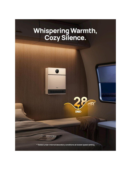 Calentador de Pared Dreo DR-HSH017 Eléctrico 1500W IP24
