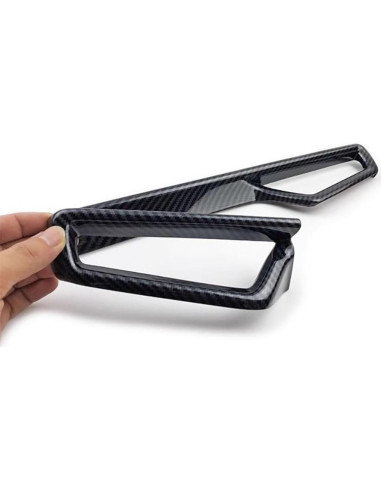 Accesorios Toyota Corolla 2020-2025 ABS Fibra Carbono 3PCS