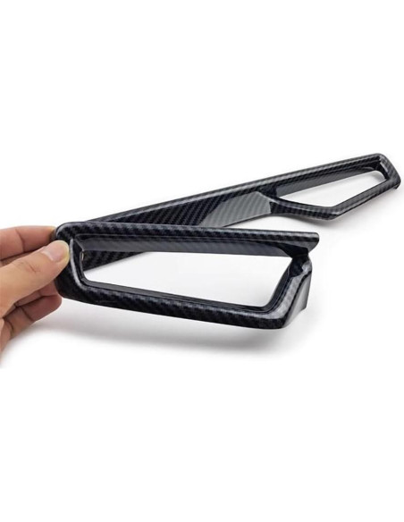 Accesorios Toyota Corolla 2020-2025 ABS Fibra Carbono 3PCS