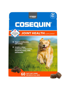 Suplemento Articular Nutramax Cosequin DS Plus MSM 60 masticables