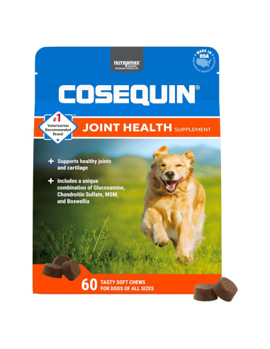 Suplemento Articular Nutramax Cosequin DS Plus MSM 60 masticables