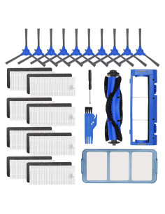 Kit de Repuestos Eufy RoboVac 11S/30/15C - 10 Cepillos y 8 Filtros