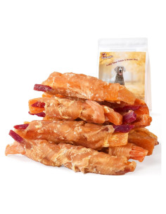 Galletas para Perros Pawmate - Envolturas de Pollo y Batata 12-15 Unidades