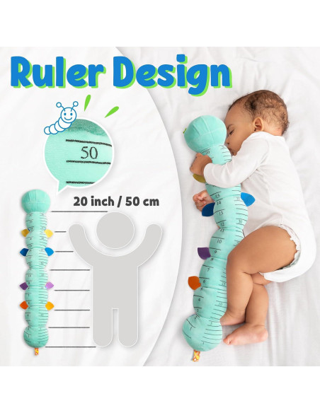 Juguete Musical Oruga LIGHTDESIRE para Bebés 0-12 Meses Azul