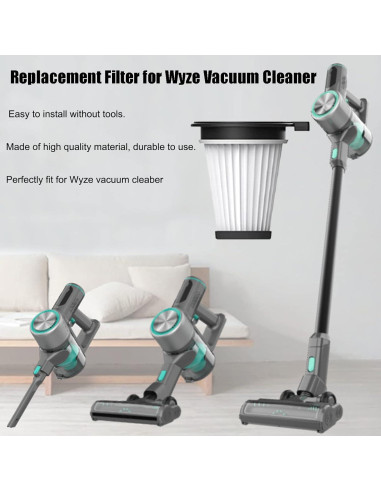 Paquete de 2 Filtros HEPA Chuancheng para Aspiradora Wyze
