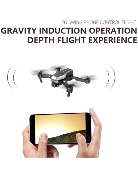 Dron E88 Pro Genérico con cámara 4K y WiFi FPV HD