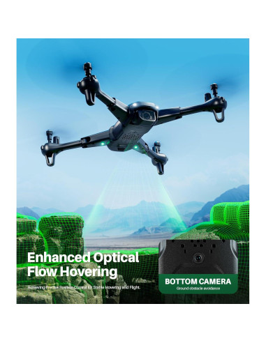 Drone SYMA X710W FPV HD 1080P con cámara y 24 min vuelo