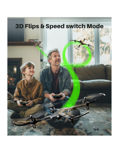 Drone SYMA X710W FPV HD 1080P con cámara y 24 min vuelo