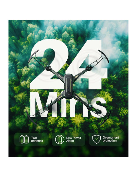 Drone SYMA X710W FPV HD 1080P con cámara y 24 min vuelo