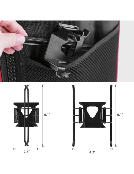 Patas de Aterrizaje HeiyRC para Dron Ruko F11 Pro/GIM2 - Elevadas