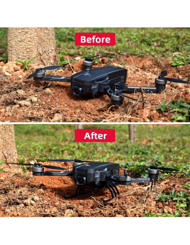 Patas de Aterrizaje Plegables HeiyRC para Drone Holy Stone HS720E