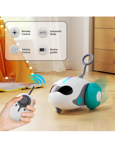 Juguete Interactivo para Gatos Ankege RCCT Azul Recargable