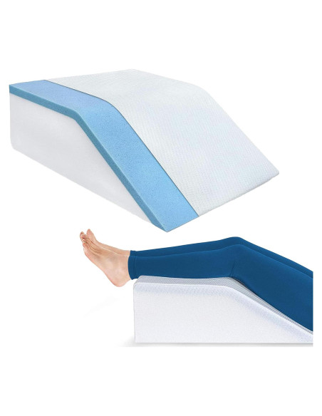 Almohada Elevadora de Piernas Abco Tech con Gel Refrigerante