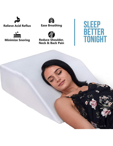 Almohada Elevadora de Piernas Abco Tech con Gel Refrigerante