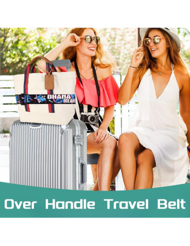 Correas de Equipaje Akkya Ajustables 2 Piezas Nylon Caricatura